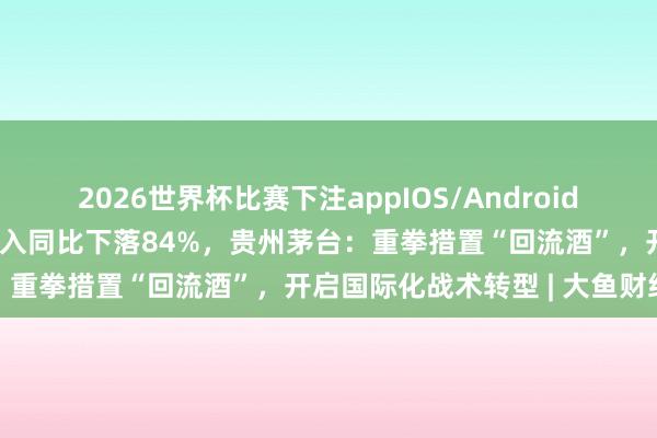 2026世界杯比赛下注appIOS/Android手机版下载 一季度国外收入同比下落84%，贵州茅台：重拳措置“回流酒”，开启国际化战术转型 | 大鱼财经